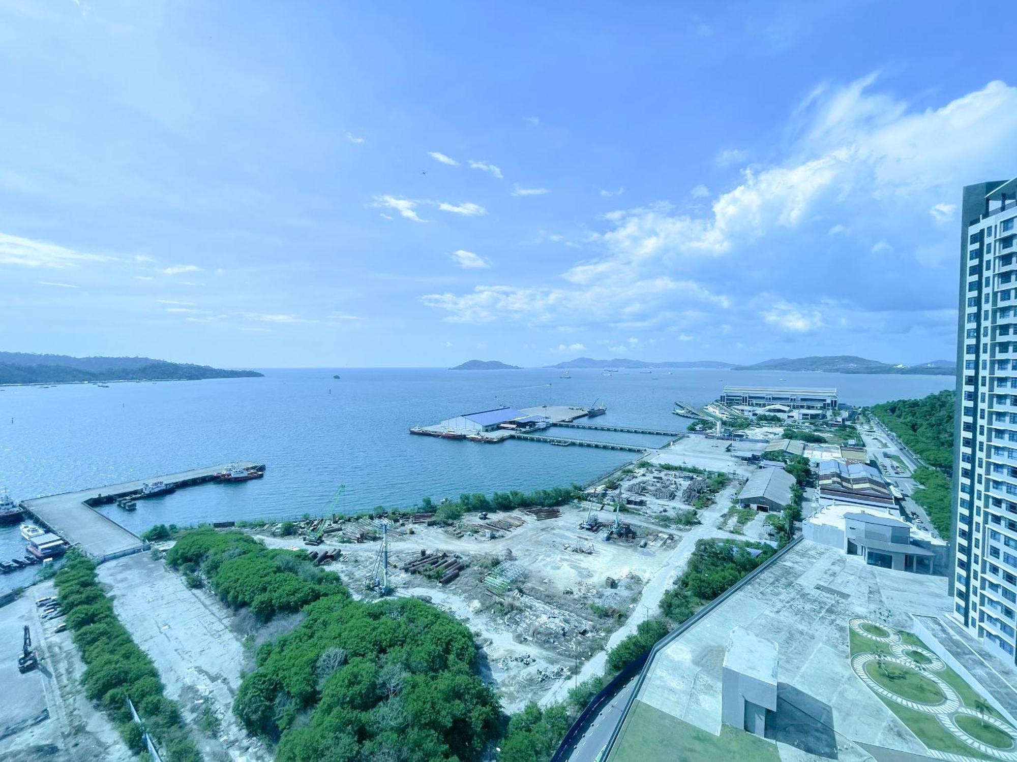 Vv Homestay Jesselton Quay Surla Sabah Mall Kk 亚庇贵赴行馆 Kota Kinabalu Exterior foto